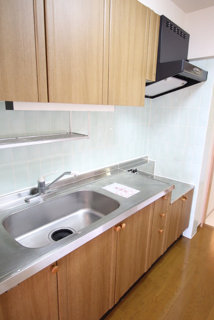 キッチン　ガスコンロ設置可♪