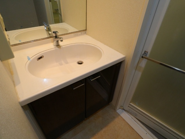 洗面設備　※別の部屋の写真です
