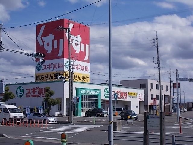 ドラックストア　スギ薬局中鶉店（ドラッグストア）まで600m
