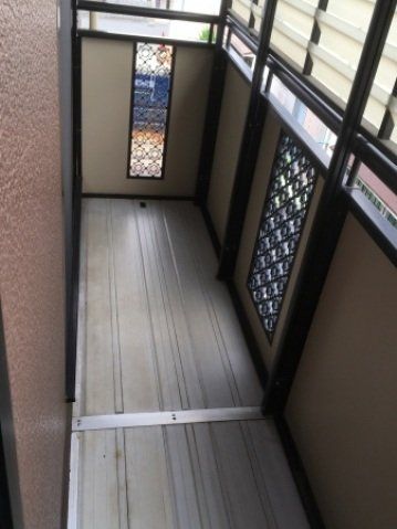バルコニー　同仕様タイプの写真です。