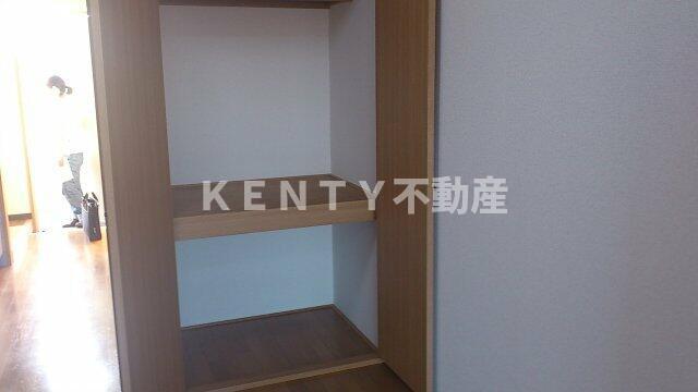 収納　収納スペース豊富です