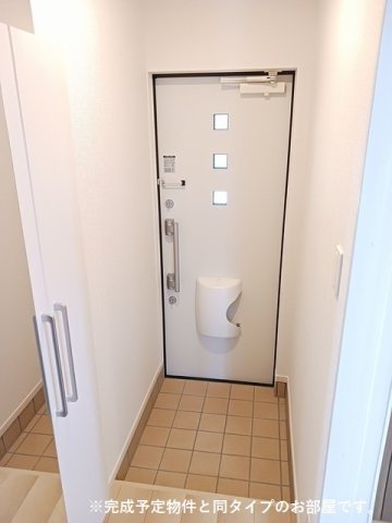 玄関　ゆったりとした玄関です