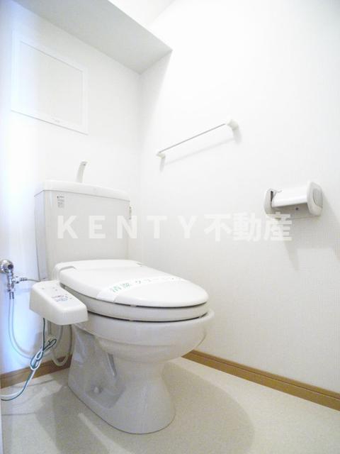 トイレ　ゆったりとした空間のトイレです