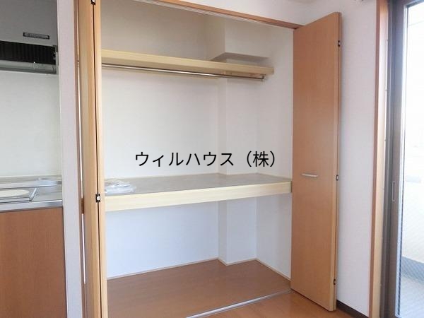 収納　クローゼット！