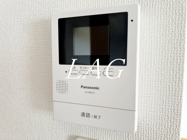 セキュリティ　モニター付インターホンです。