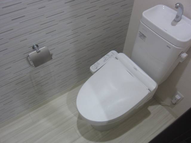南海高野線 沢ノ町駅 徒歩5分 3階建 築8年のトイレ写真