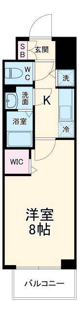 CREST TAPP名古屋山王の間取り写真