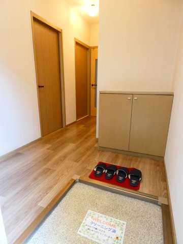 プランドールハリマA棟の玄関写真