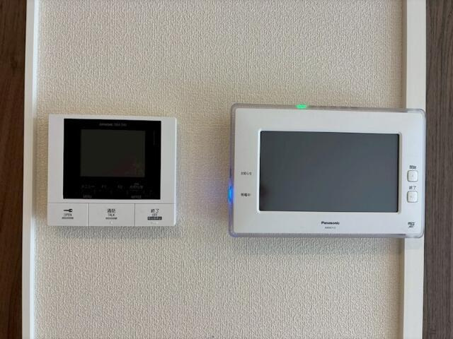 セキュリティ　モニター付きインターホンです
