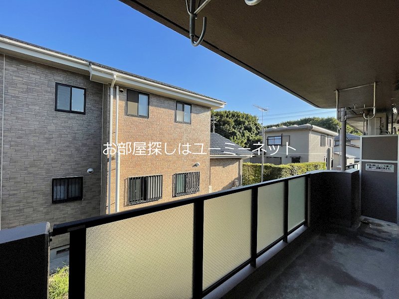 バルコニー　※202号室写真。現況と相違がある場合は現況を優先とします。
