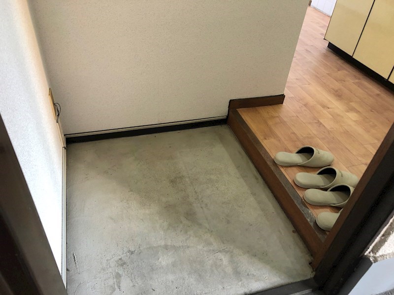藤原マンションの玄関写真