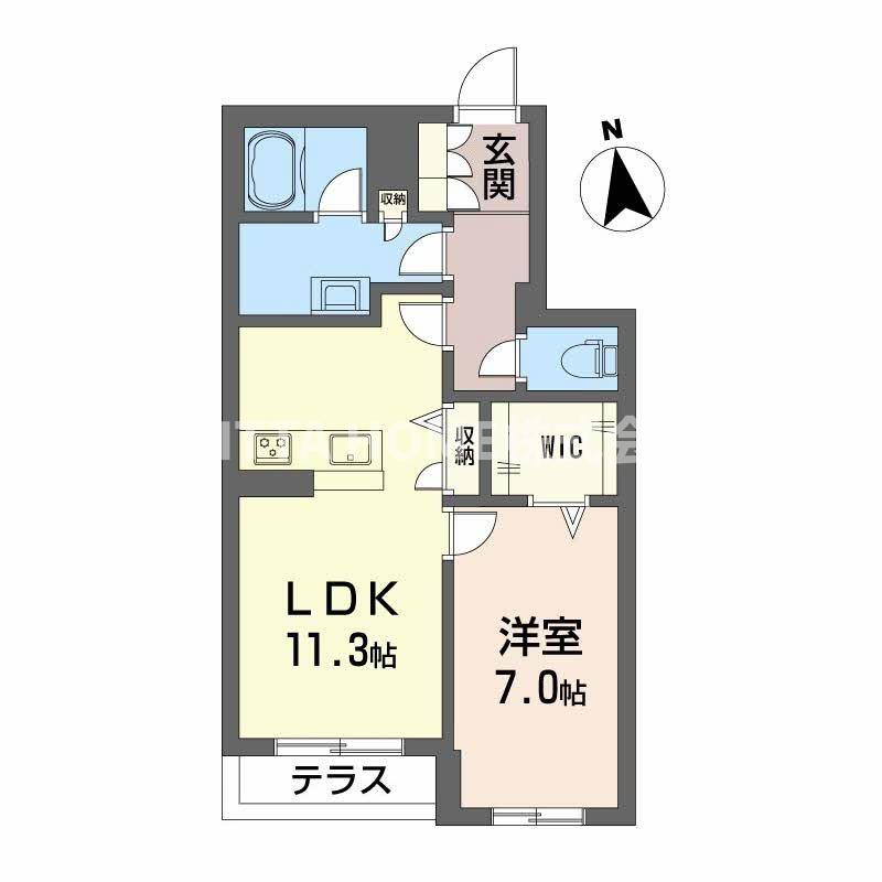 京都丹後鉄道宮福線 福知山市民病院口駅 徒歩13分 2階建 新築の間取り写真