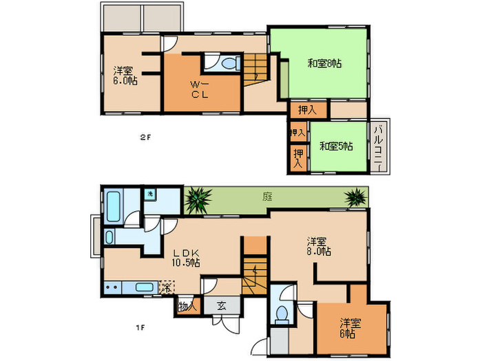 本郷6丁目戸建ての間取り写真