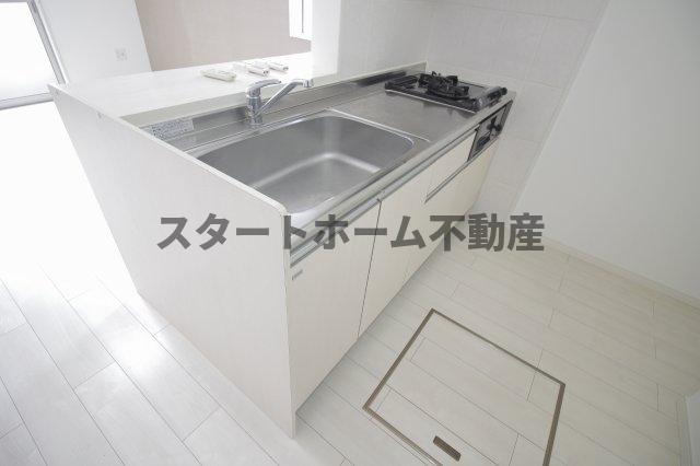 ＪＲ鳴門線 撫養駅 徒歩60分 2階建 築14年のキッチン写真