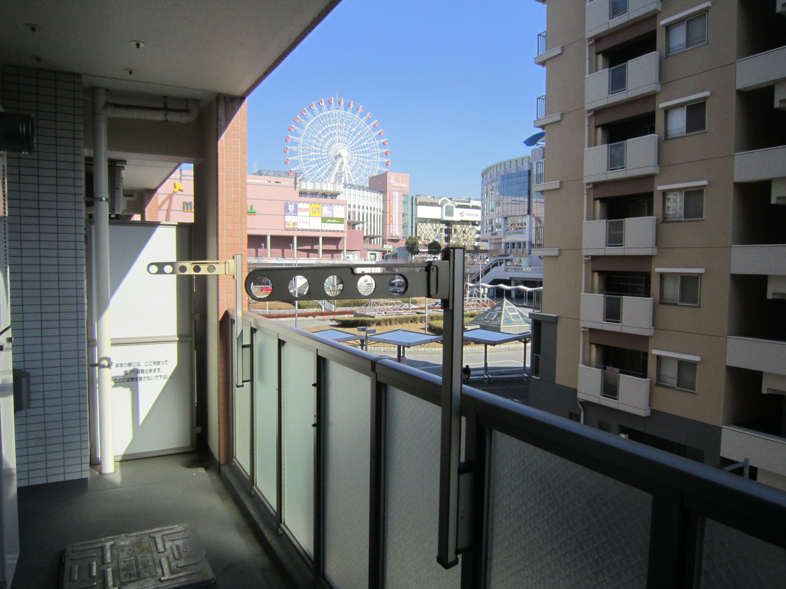 眺望　バルコニー眺望