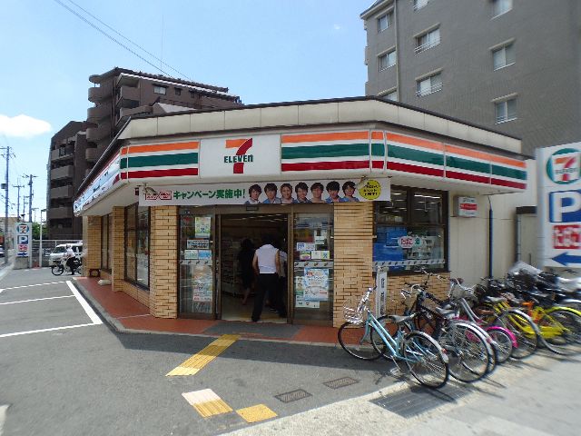 コンビニ　セブンイレブン神戸本山駅南店（コンビニ）まで455m