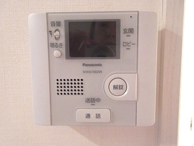 セキュリティ　TVモニター付きオートロック