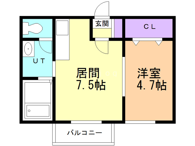 メイユール西２の間取り