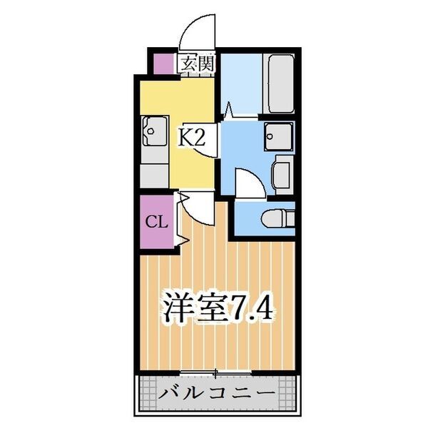 愛知県名古屋市天白区野並２（アパート）の賃貸物件の間取り