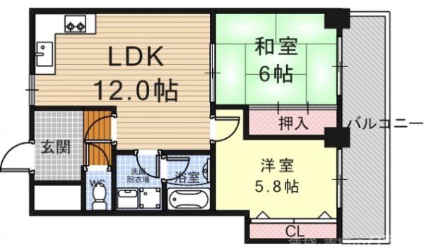 エクセル四条富小路の間取り