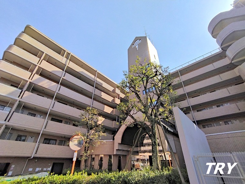 建物外観　分譲賃貸のマンションです。