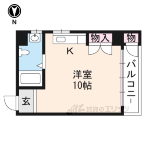 中央２丁目小堀マンションの間取り