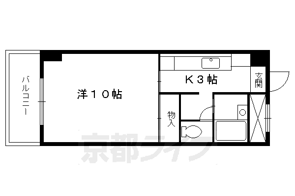 ホライズン衣棚の間取り