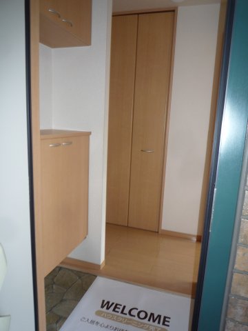 玄関　明るい玄関です