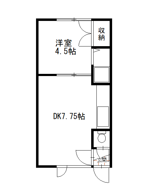 シャルム緑ヶ岡の間取り