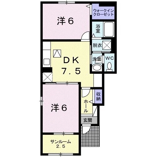 ストロベリーIの間取り