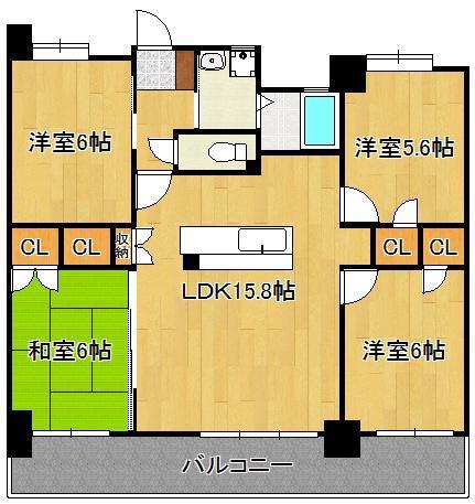 フェルト１２７の間取り