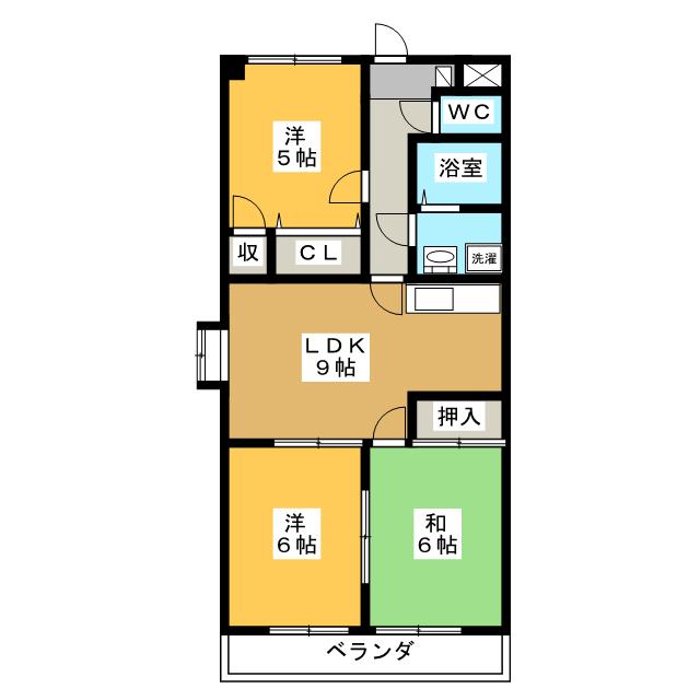 メゾンセジュールの間取り