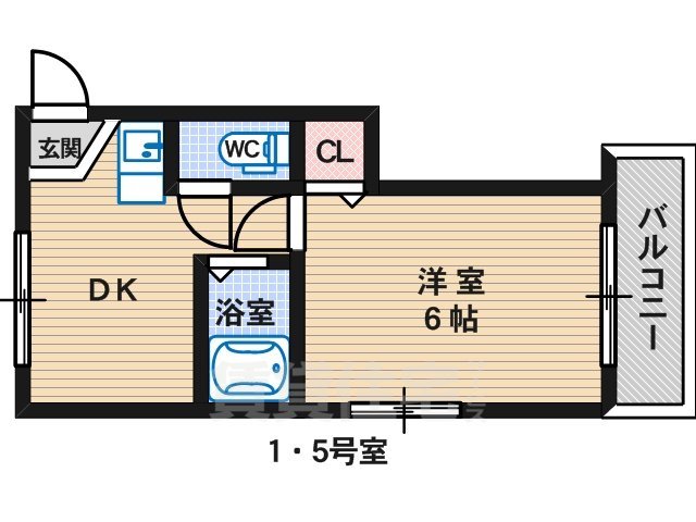 シャトル市大前の間取り