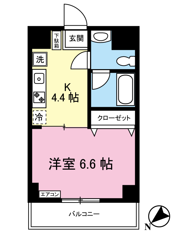 クレセント・Ｏの間取り