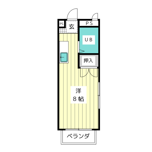 【エステートピア浅井IIIの間取り】