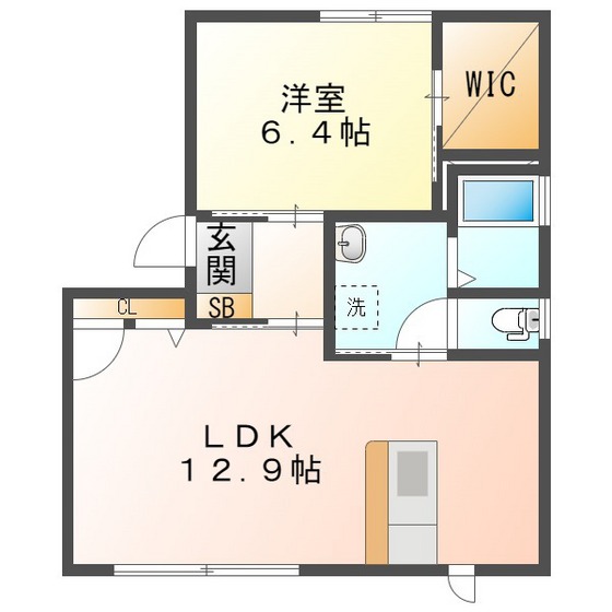 ＭＡＳＴ　ＴＯＷＮ神戸５０　Ｎ棟の間取り