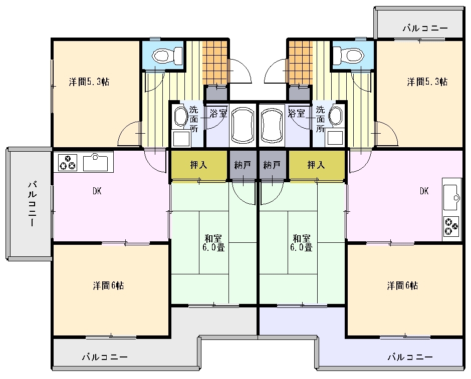 シオン千代田の間取り