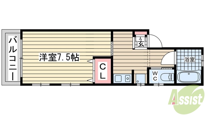 アルカンシェールの間取り