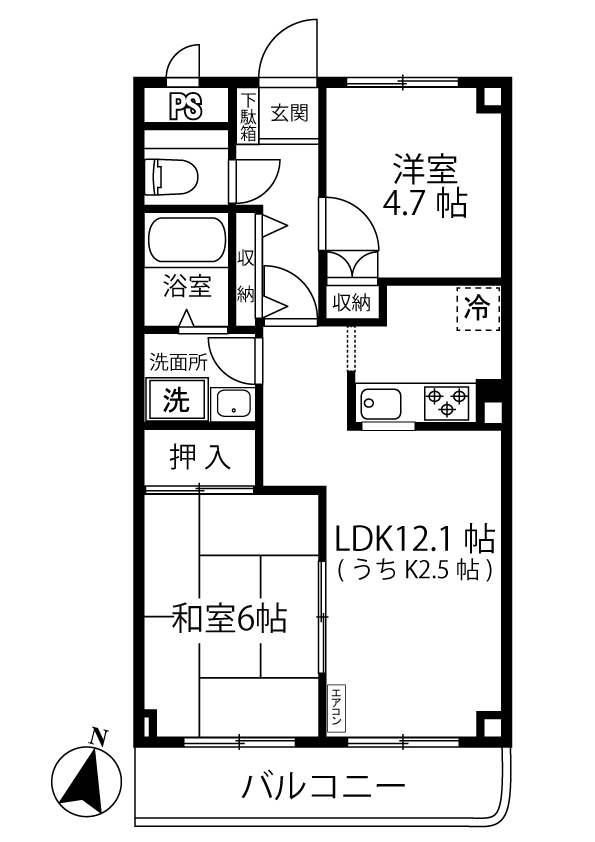 ライリッヒ・フーガの間取り