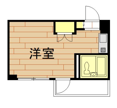 横浜市港北区日吉のマンションの間取り