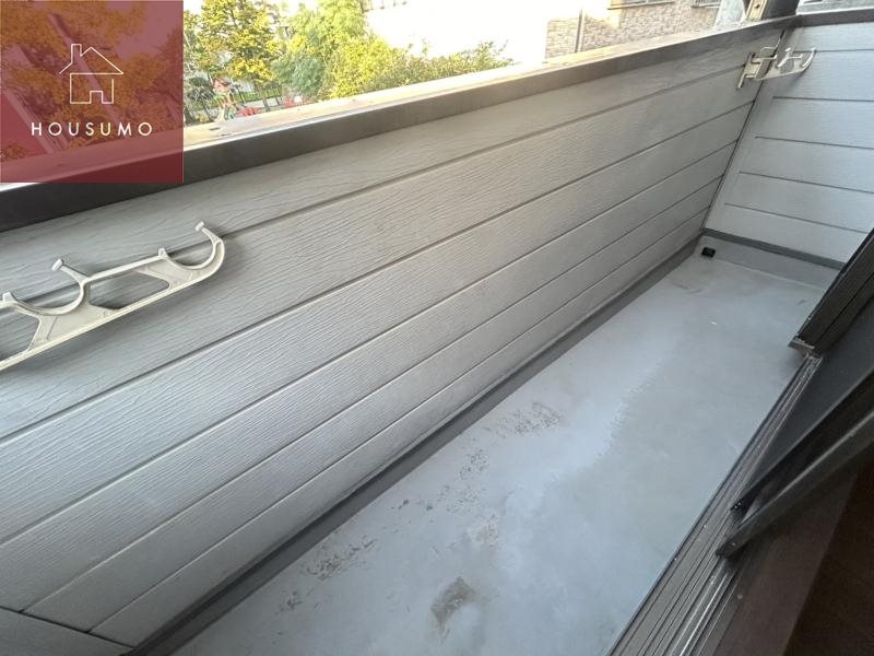 バルコニー　陽当たり良好なバルコニーです