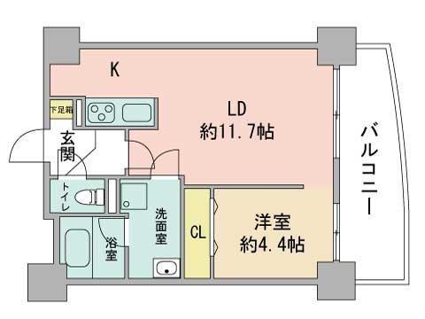 ビッグパレス中島公園の間取り