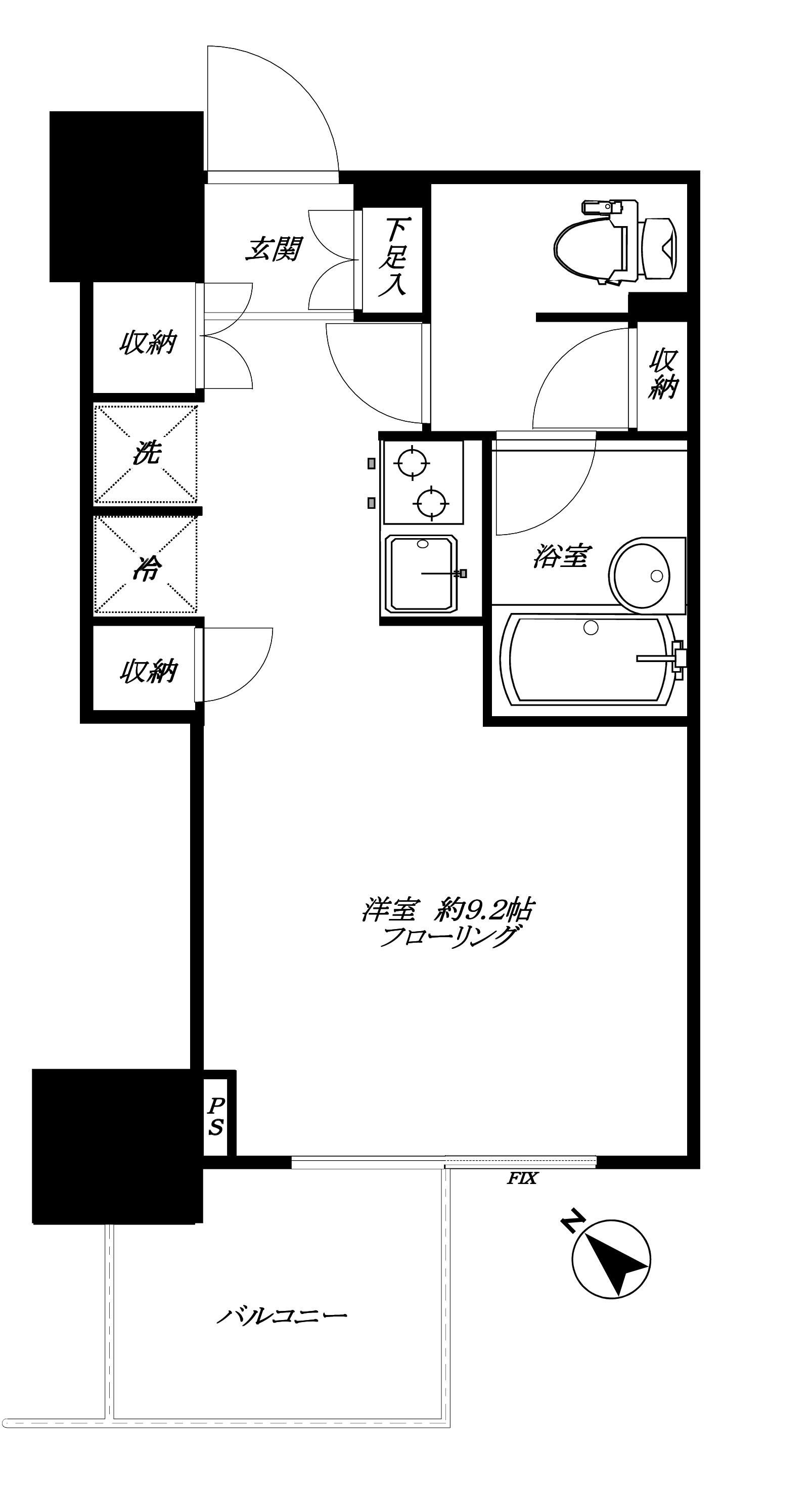 D’クラディアイヴァン初台の間取り写真