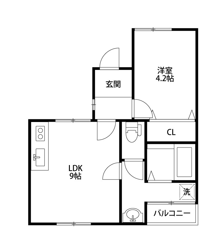 グリーンホームズIIIの間取り