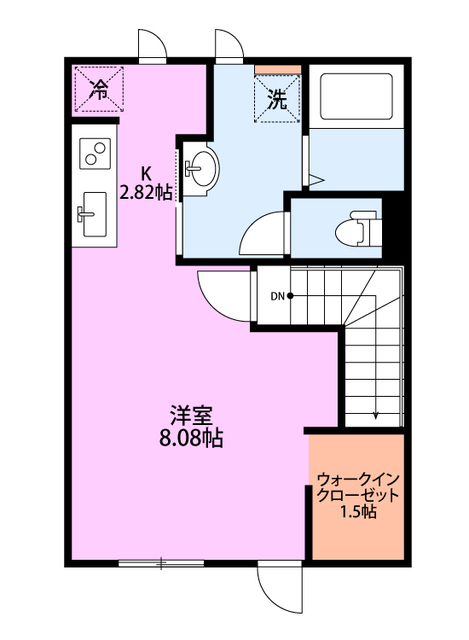 リビンド古正寺の間取り