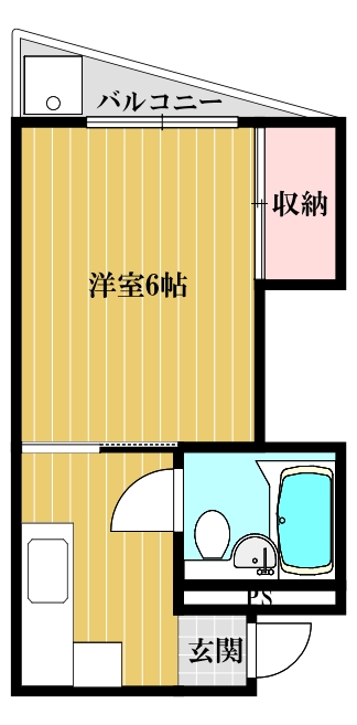 アージオ住吉の間取り