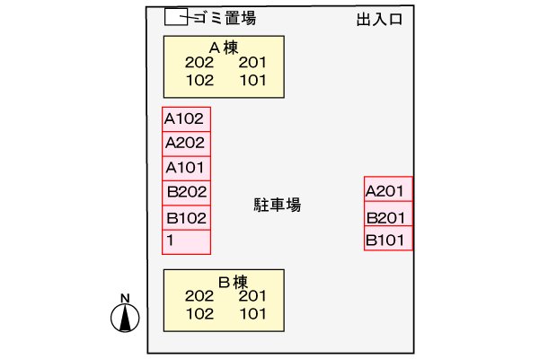 【サン・フェルトＢのその他共有部分】