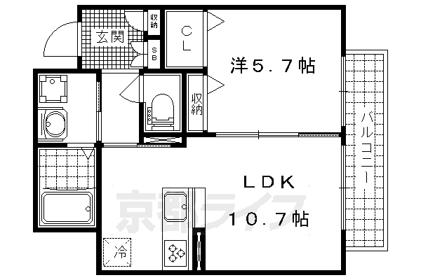 シャーメゾンＭｉｓｈａの間取り