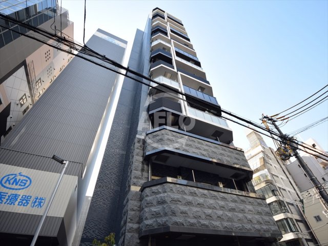 【大阪市中央区釣鐘町のマンションのロビー】