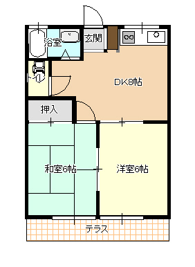 ホワイトレジデンスの間取り